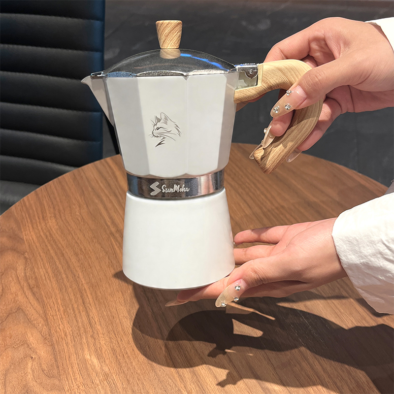 Moka Pot Stove - Cafeteira Moka 3/6 Xícaras - Cafeteira