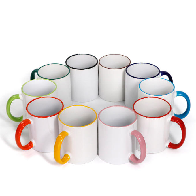Coffee Tea Images - SCCFMM 3 Peças Canecas Cerâmicas Sublimação