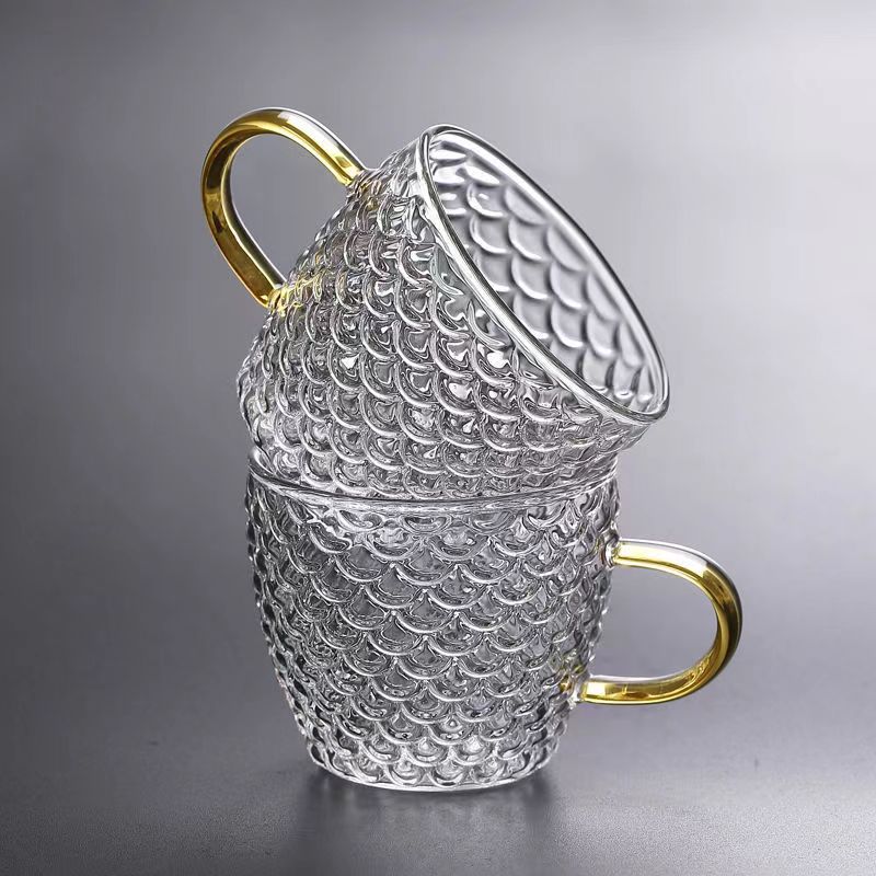 Copos de chá de vidro pequenos - Coffee Tea And Sugar Set avaliação e preço