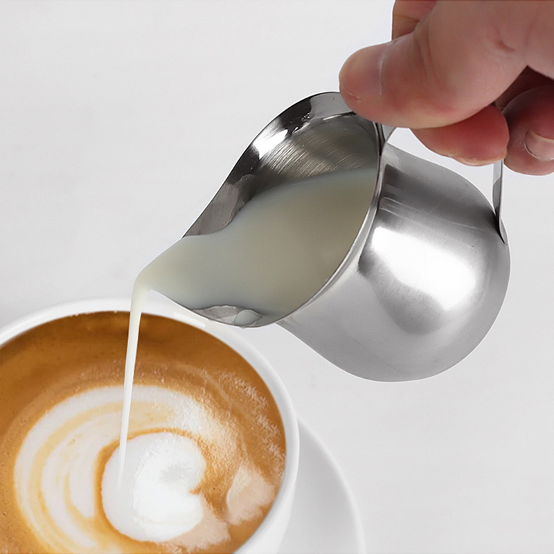 Jarra de Aço Inoxidável para C - Barista Milk Jug avaliação e preço