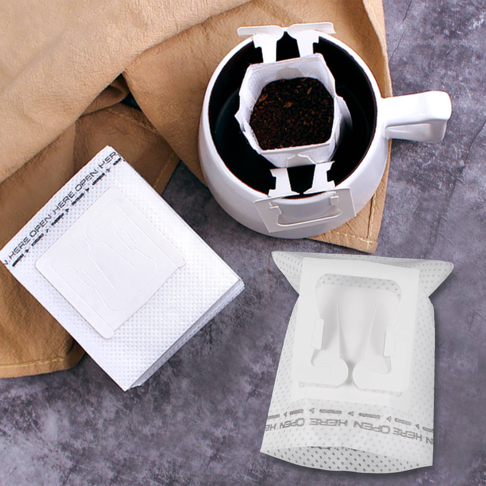 50 unidades/pacote de sacos de - Coffee Tea & Espresso Appliances avaliação e preço