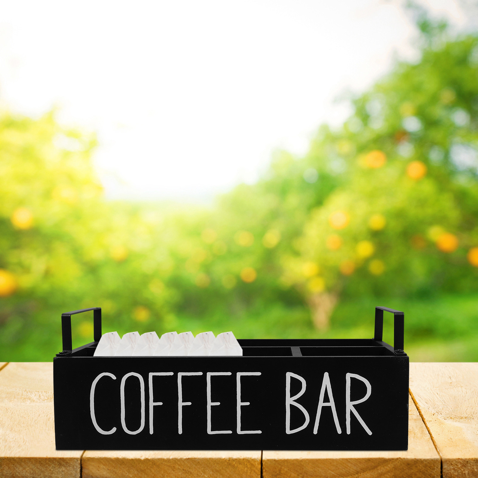 Organizador de Sachês de Chá e - Coffee Tea Sugar avaliação e preço
