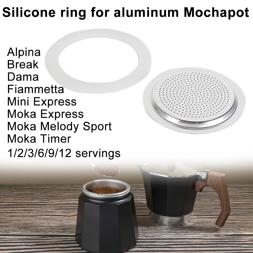 Silicone Rubber Seal Anel com  - Moka Pot Stove avaliação e preço