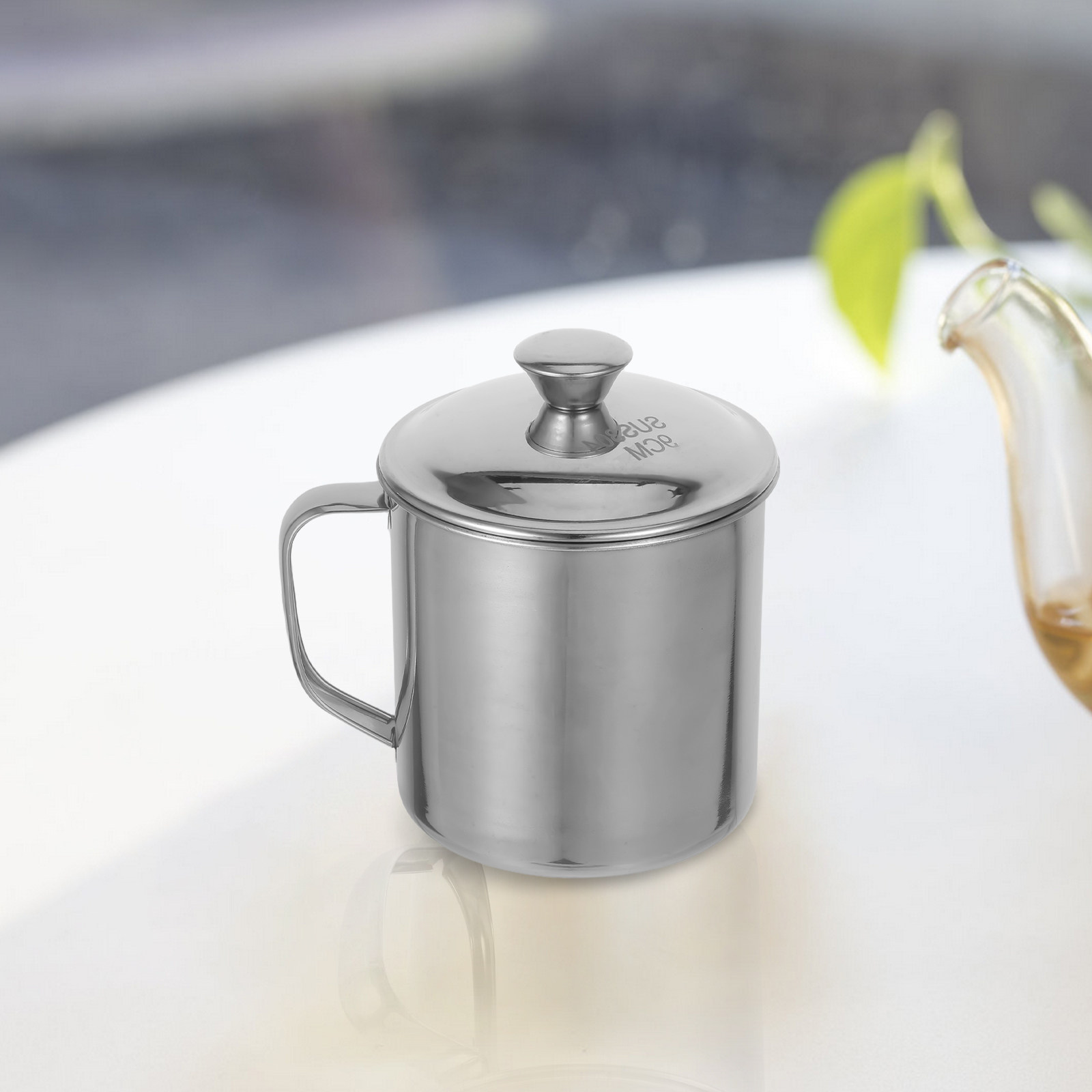 Copo de aço inoxidável com tam - Coffee Tea & Espresso Appliances avaliação e preço