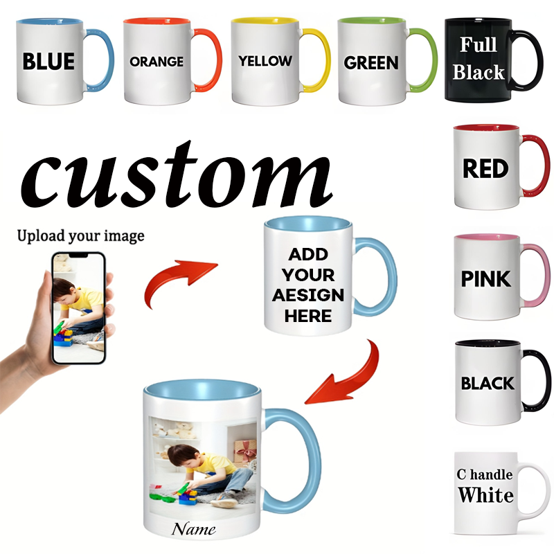 Caneca Personalizada de 11oz,  - Coffee Tea Name avaliação e preço